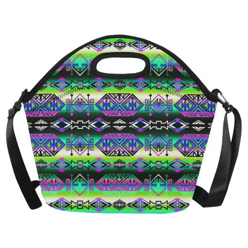 Trade Route South Neoprene Lunch Bag/Large (Model 1669) Neoprene Lunch Bag/Large (1669) e-joyer