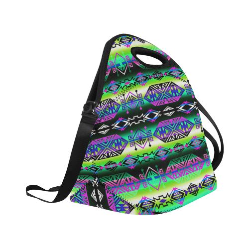 Trade Route South Neoprene Lunch Bag/Large (Model 1669) Neoprene Lunch Bag/Large (1669) e-joyer