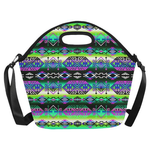 Trade Route South Neoprene Lunch Bag/Large (Model 1669) Neoprene Lunch Bag/Large (1669) e-joyer