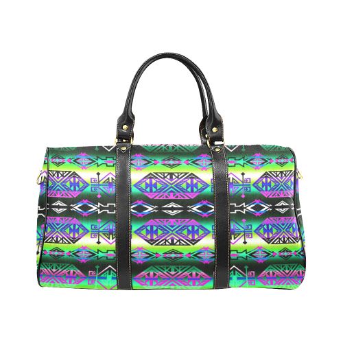 Trade Route South New Waterproof Travel Bag/Large (Model 1639) Waterproof Travel Bags (1639) e-joyer