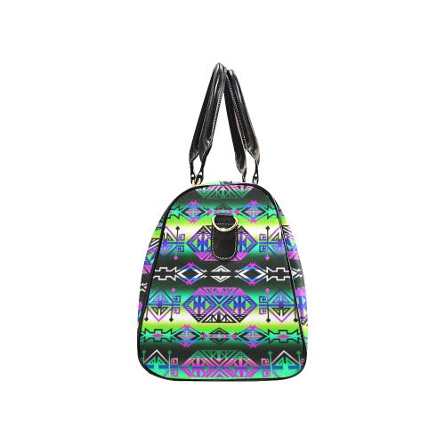 Trade Route South New Waterproof Travel Bag/Large (Model 1639) Waterproof Travel Bags (1639) e-joyer