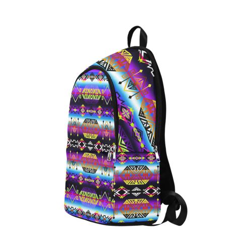 Trade Route West Fabric Backpack for Adult (Model 1659) Casual Backpack for Adult (1659) e-joyer