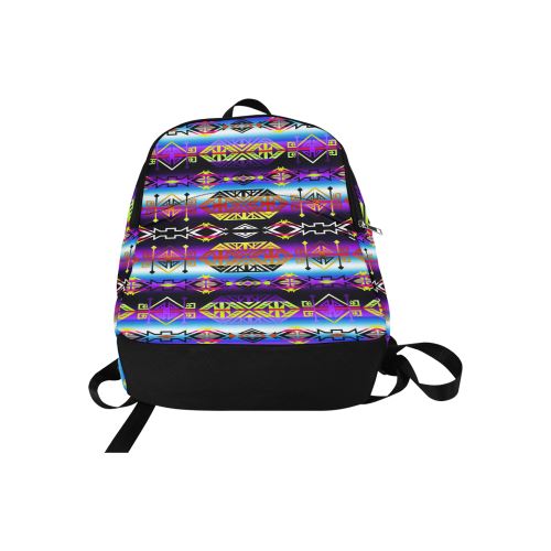 Trade Route West Fabric Backpack for Adult (Model 1659) Casual Backpack for Adult (1659) e-joyer