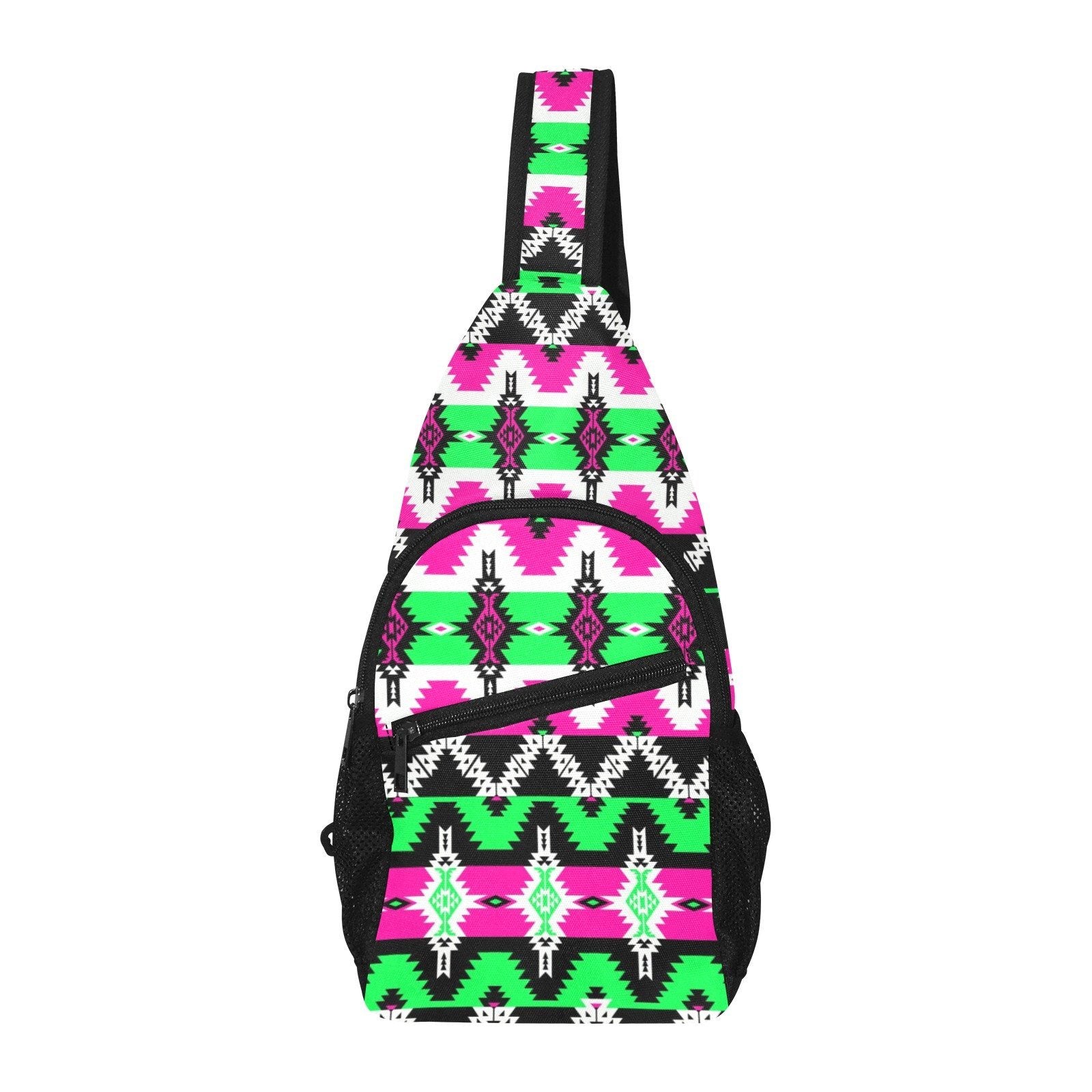 Two Spirit Ceremony All Over Print Chest Bag (Model 1719) All Over Print Chest Bag (1719) e-joyer