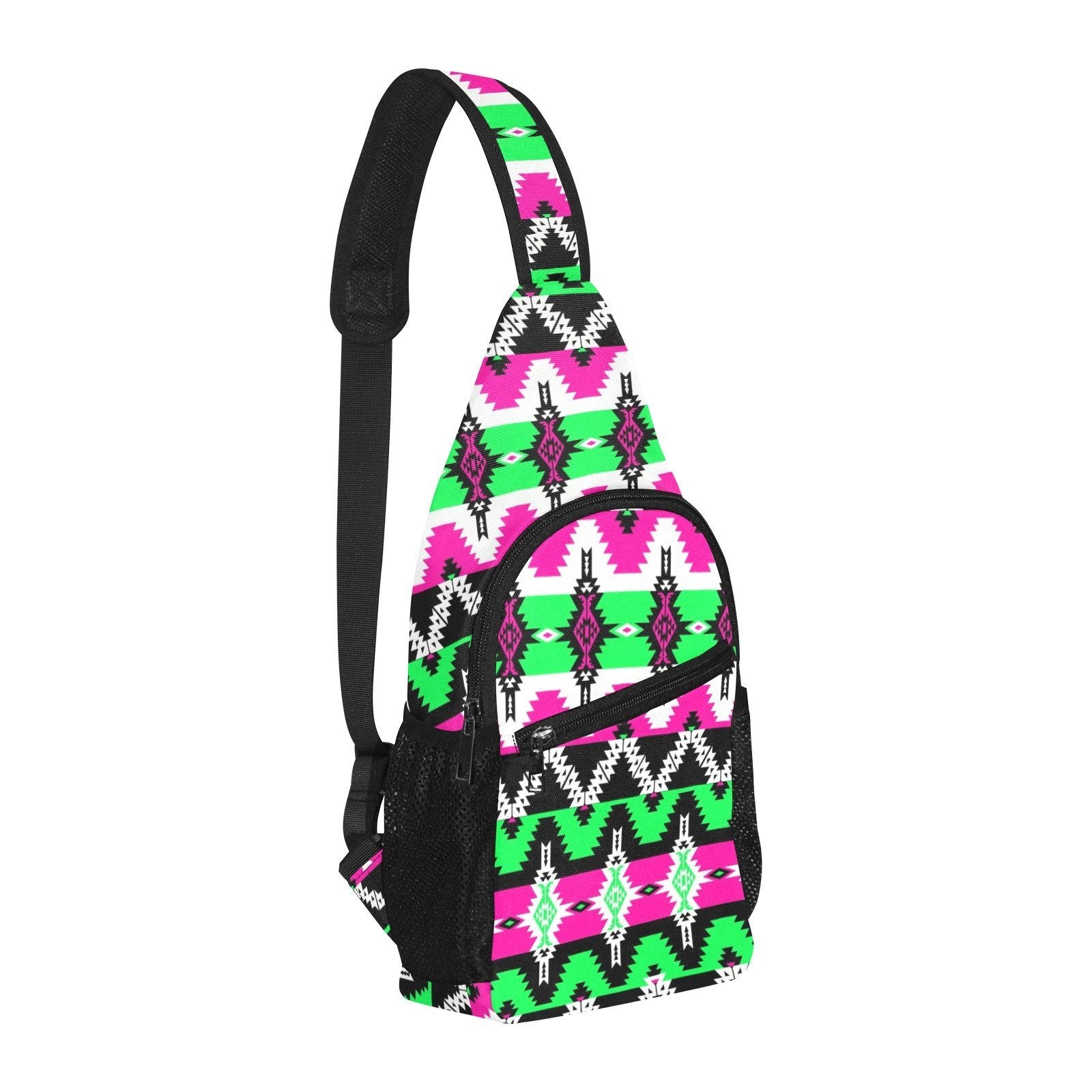Two Spirit Ceremony All Over Print Chest Bag (Model 1719) All Over Print Chest Bag (1719) e-joyer