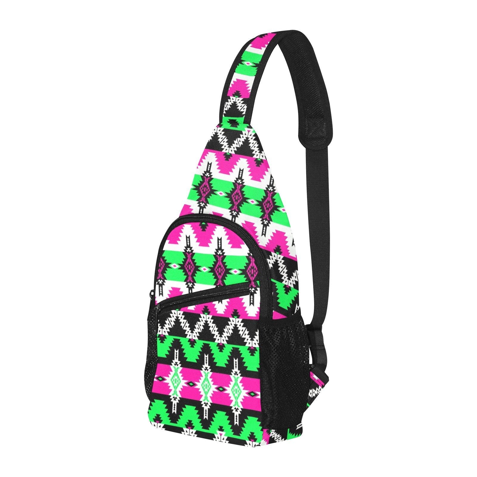 Two Spirit Ceremony All Over Print Chest Bag (Model 1719) All Over Print Chest Bag (1719) e-joyer
