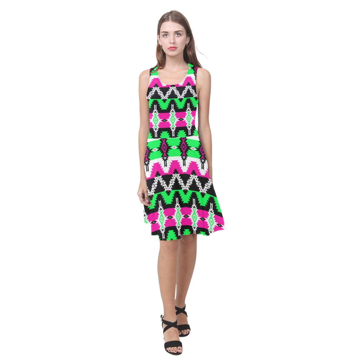 Two Spirit Ceremony Atalanta Casual Sundress(Model D04) Atalanta Sundress (D04) e-joyer
