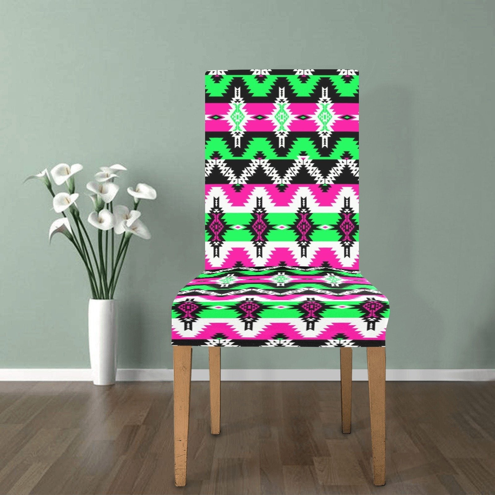 Two Spirit Ceremony Chair Cover (Pack of 4) Chair Cover (Pack of 4) e-joyer