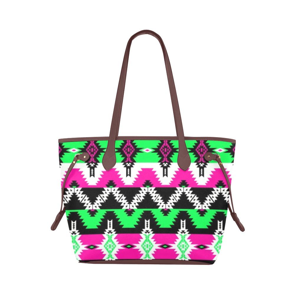 Two Spirit Ceremony Clover Canvas Tote Bag (Model 1661) Clover Canvas Tote Bag (1661) e-joyer