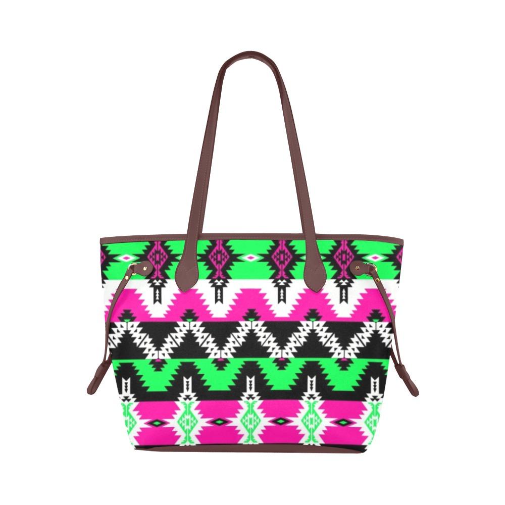 Two Spirit Ceremony Clover Canvas Tote Bag (Model 1661) Clover Canvas Tote Bag (1661) e-joyer