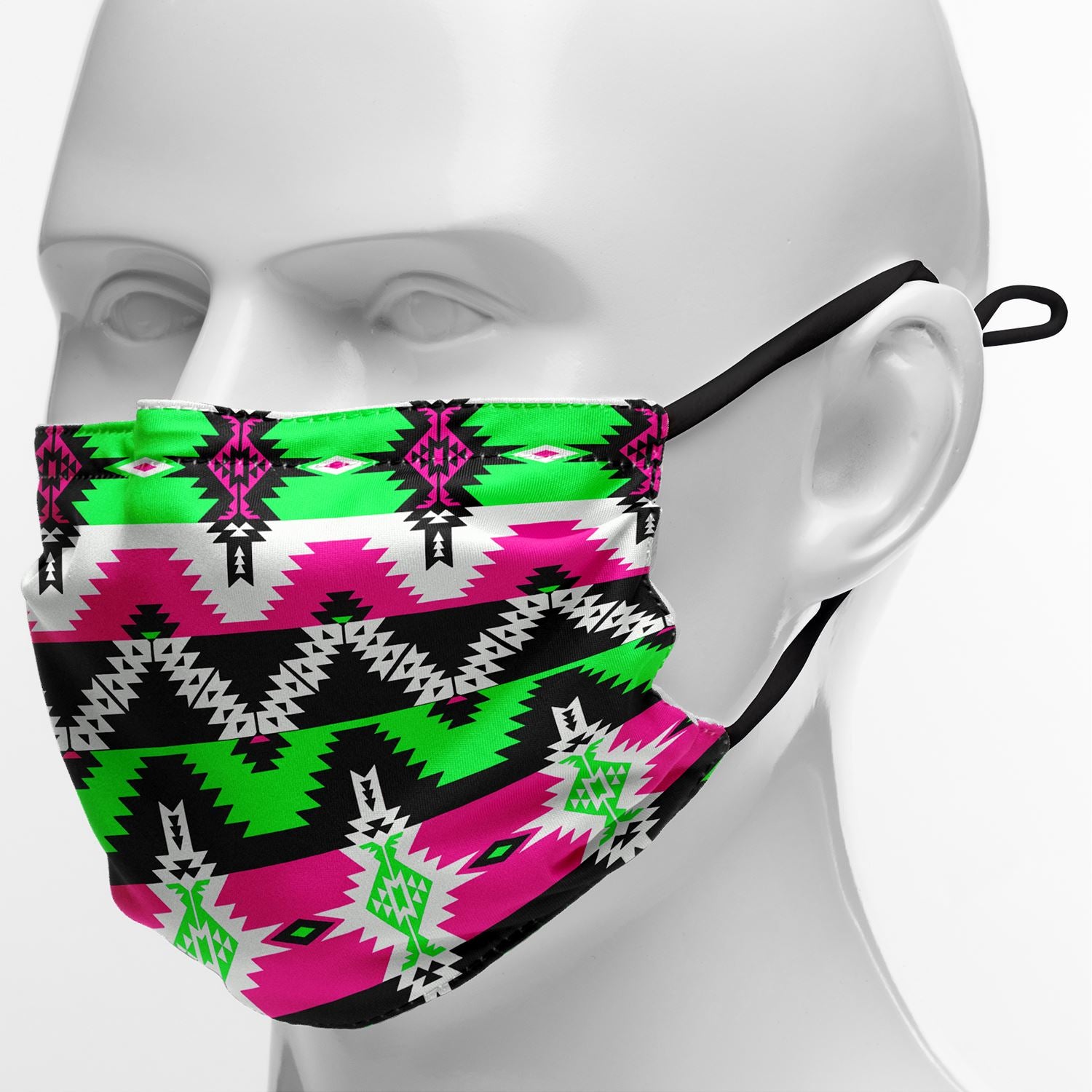 Two Spirit Ceremony Face Cover Herman