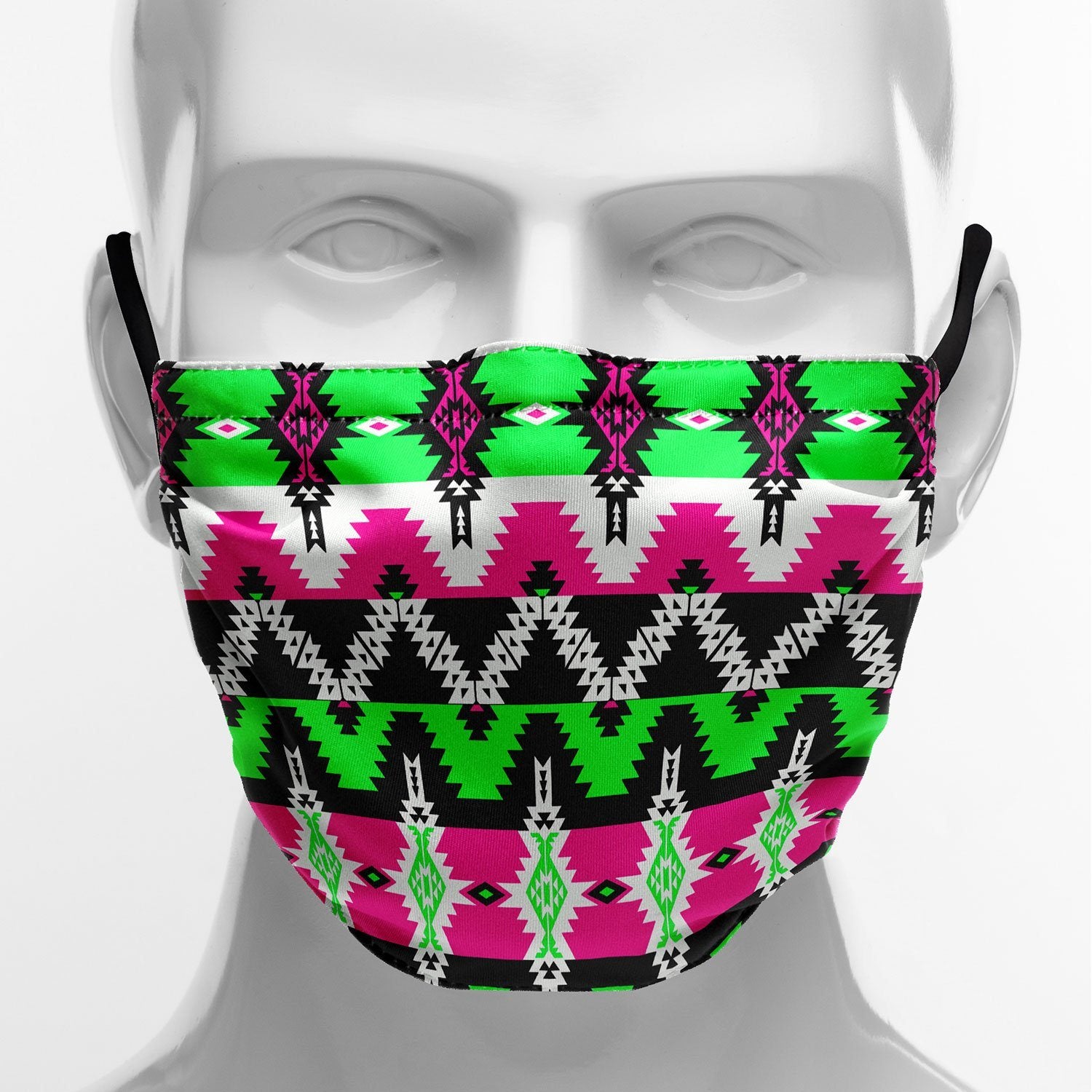 Two Spirit Ceremony Face Cover Herman