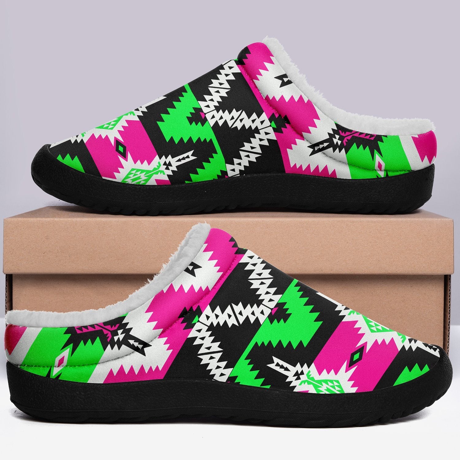 Two Spirit Ceremony Ikinnii Indoor Slipper 49 Dzine