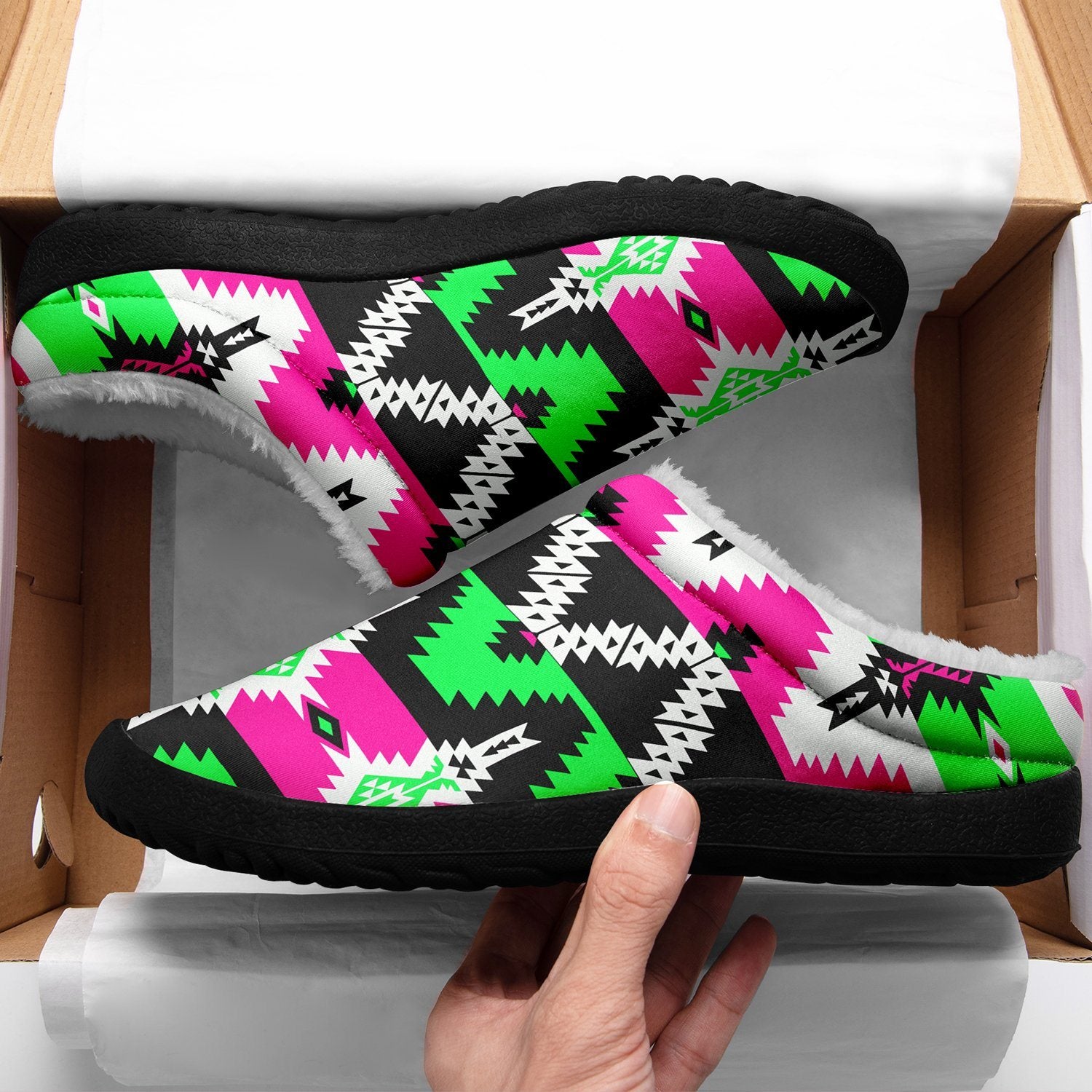 Two Spirit Ceremony Ikinnii Indoor Slipper 49 Dzine