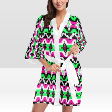 Two Spirit Ceremony Kimono Robe Artsadd