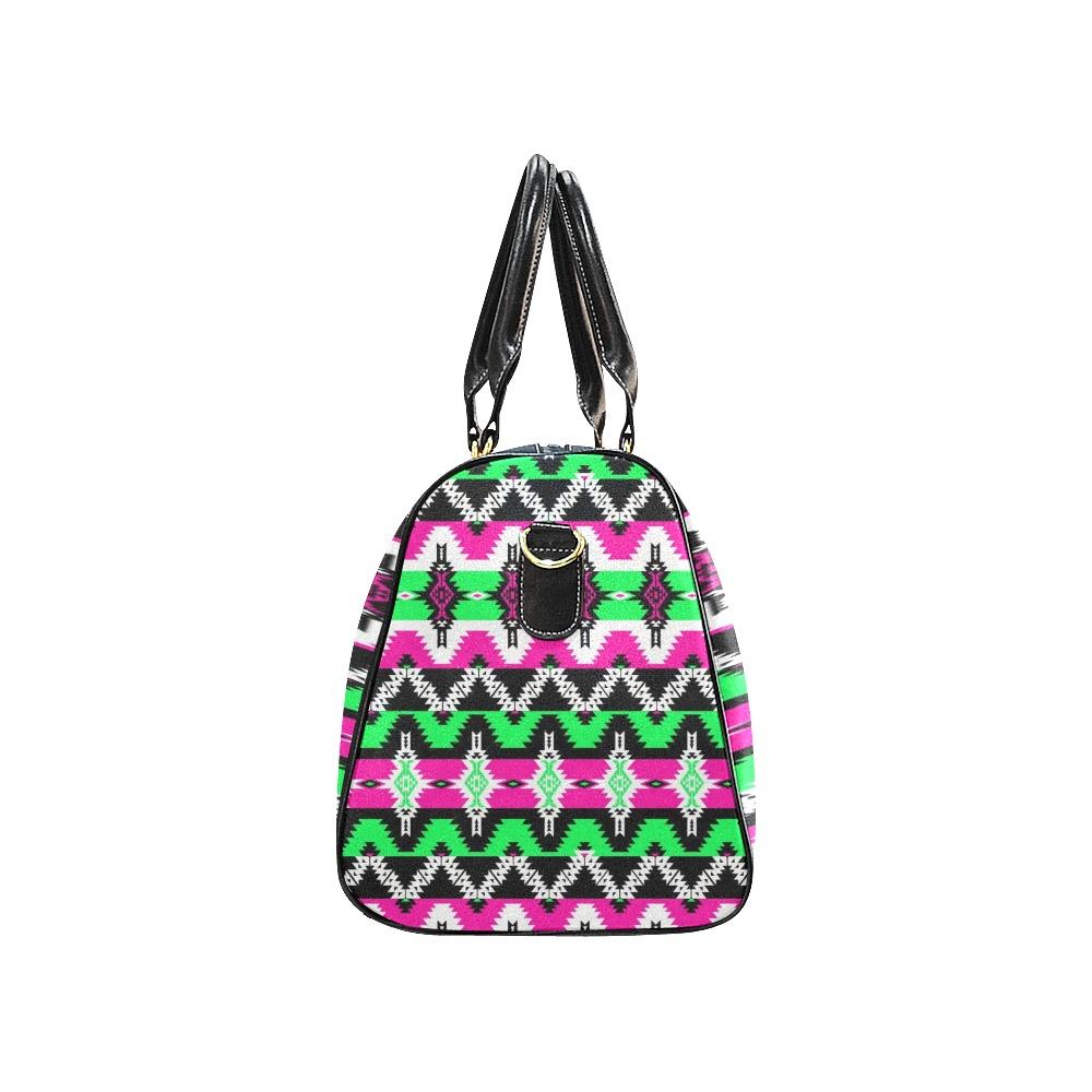 Two Spirit Ceremony New Waterproof Travel Bag/Small (Model 1639) bag e-joyer