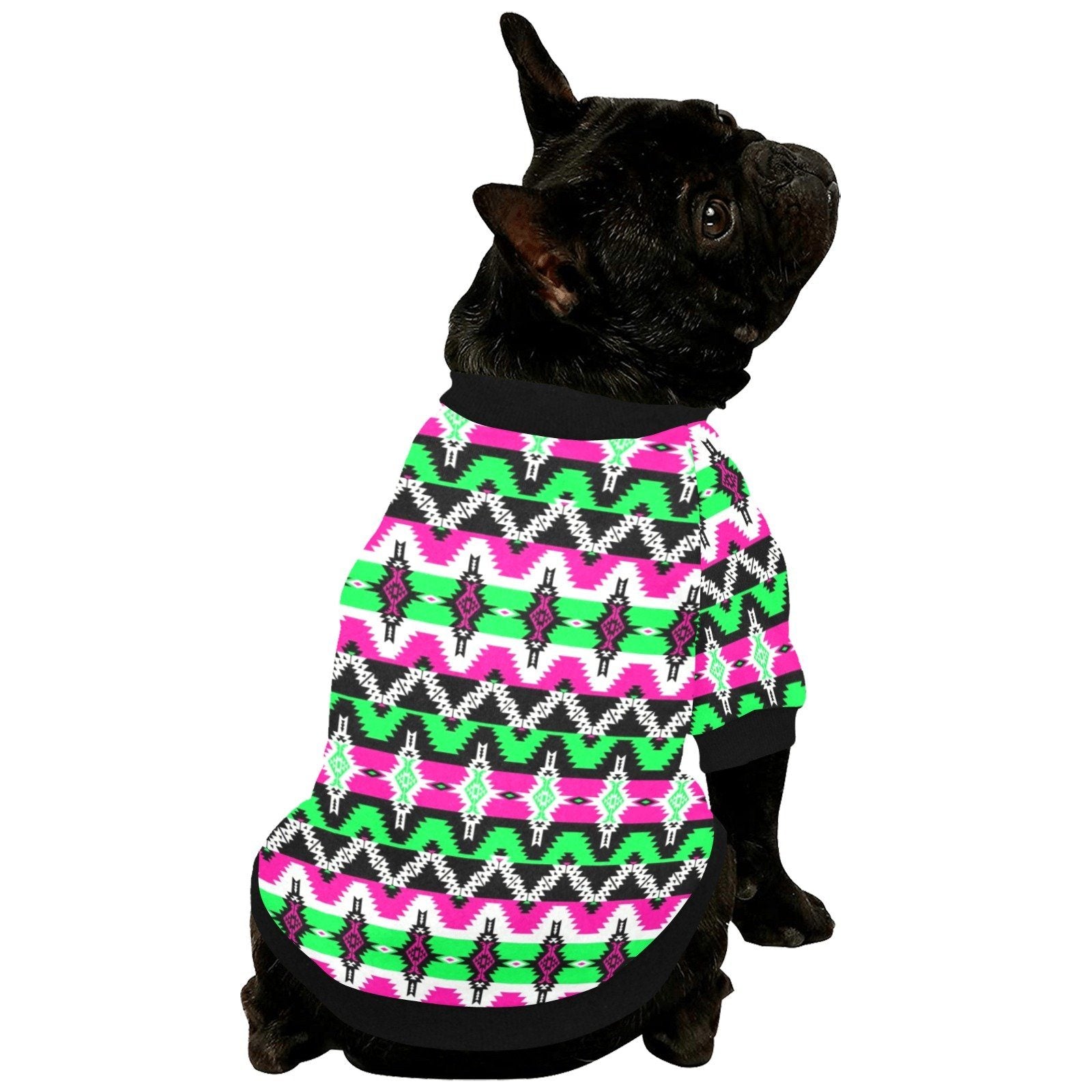 Two Spirit Ceremony Pet Dog Round Neck Shirt Pet Dog Round Neck Shirt e-joyer