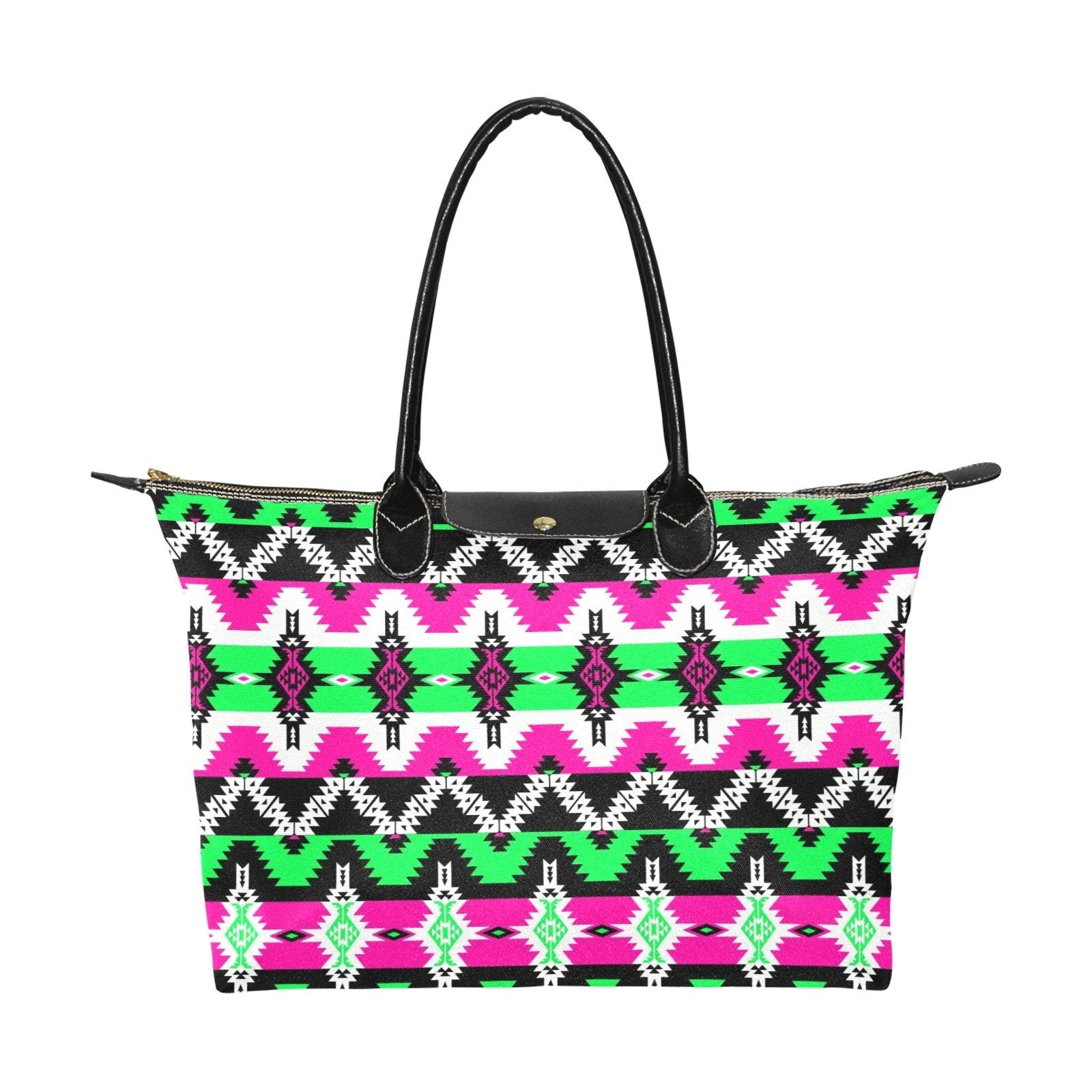 Two Spirit Ceremony Single-Shoulder Lady Handbag (Model 1714) bag e-joyer