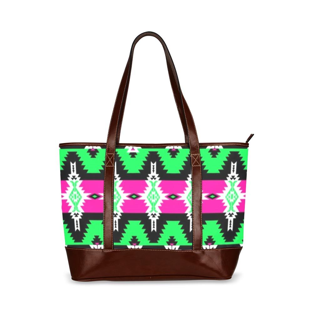 Two Spirit Ceremony Tote Handbag (Model 1642) handbag e-joyer