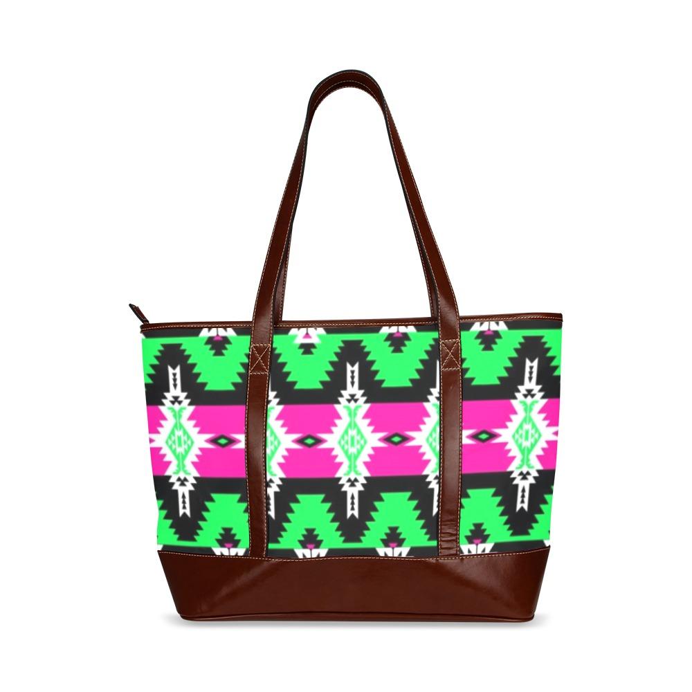 Two Spirit Ceremony Tote Handbag (Model 1642) handbag e-joyer