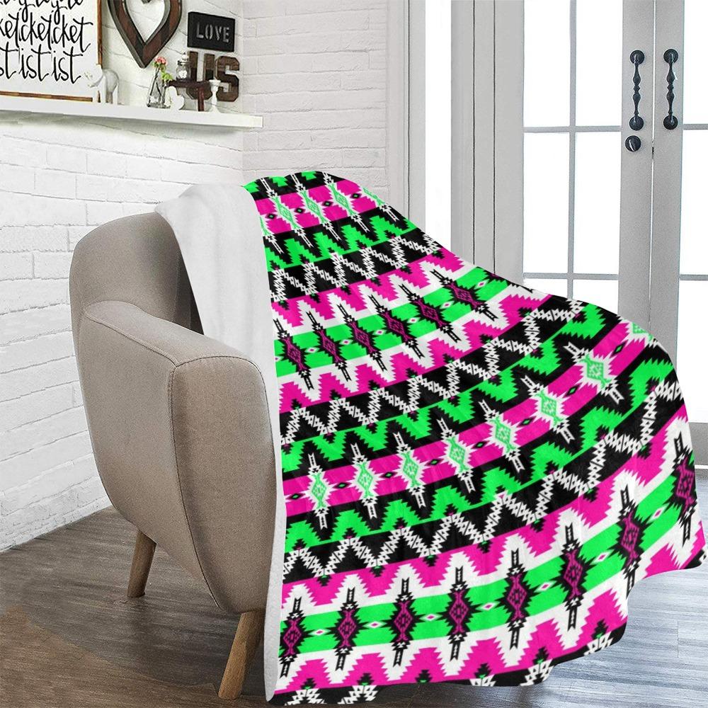 Two Spirit Ceremony Ultra-Soft Micro Fleece Blanket 60"x80" Ultra-Soft Blanket 60''x80'' e-joyer