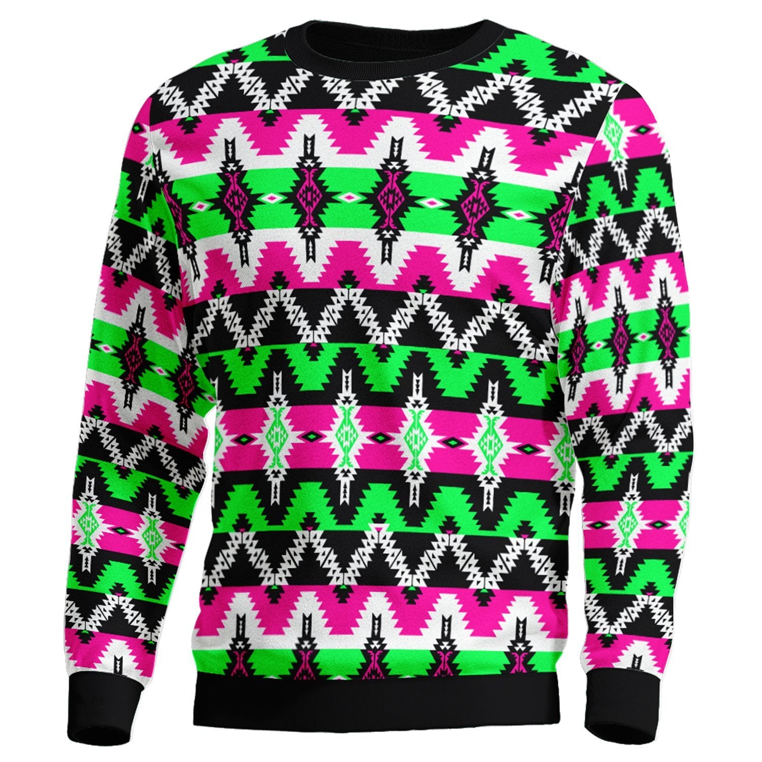 Two Spirit Ceremony Unisex Crewneck Long Sleeve Top 49 Dzine