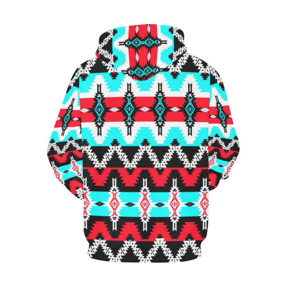 Two Spirit Dance All Over Print Hoodie for Women (USA Size) (Model H13) All Over Print Hoodie for Women (H13) e-joyer