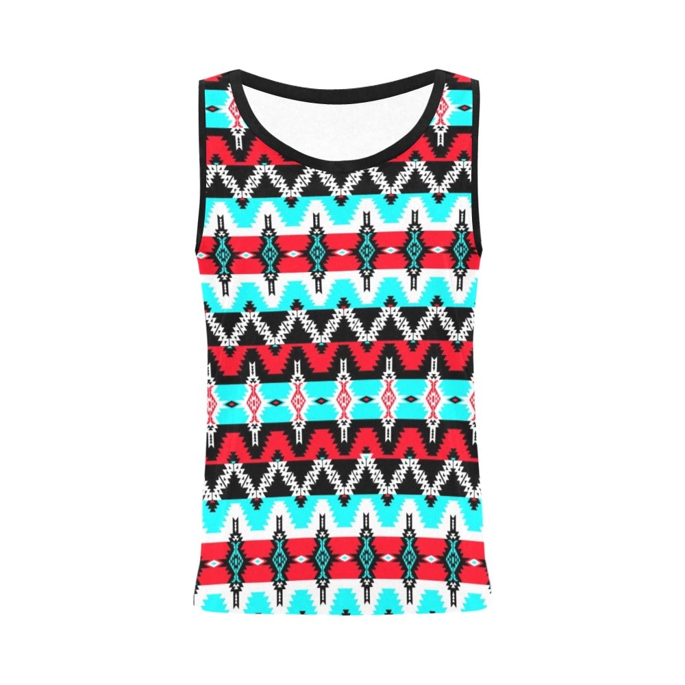 Two Spirit Dance All Over Print Tank Top for Women (Model T43) All Over Print Tank Top for Women (T43) e-joyer