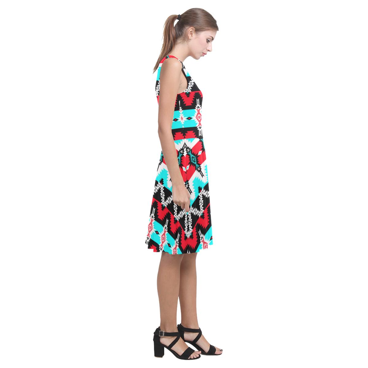 Two Spirit Dance Atalanta Casual Sundress(Model D04) Atalanta Sundress (D04) e-joyer
