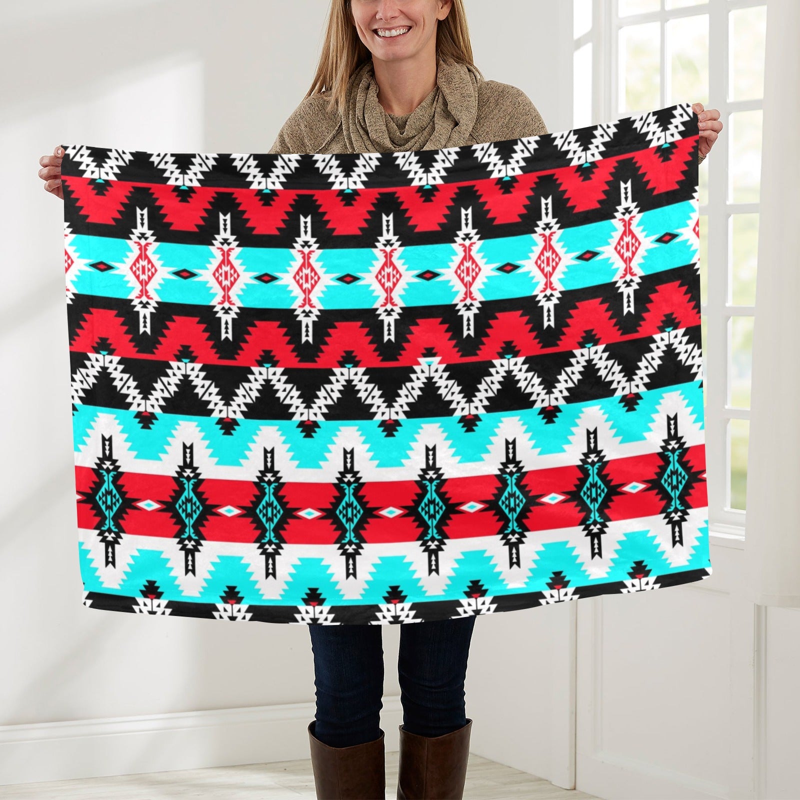 Two Spirit Dance Baby Blanket 30"x40" Baby Blanket 30"x40" e-joyer