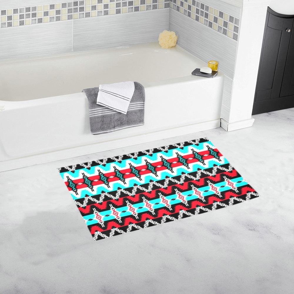 Two Spirit Dance Bath Rug 16''x 28'' Bath Rug 16''x 28'' e-joyer