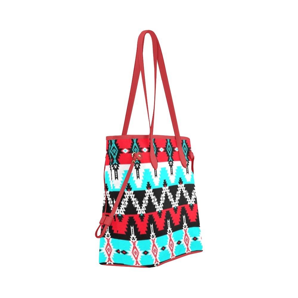 Two Spirit Dance Clover Canvas Tote Bag (Model 1661) Clover Canvas Tote Bag (1661) e-joyer