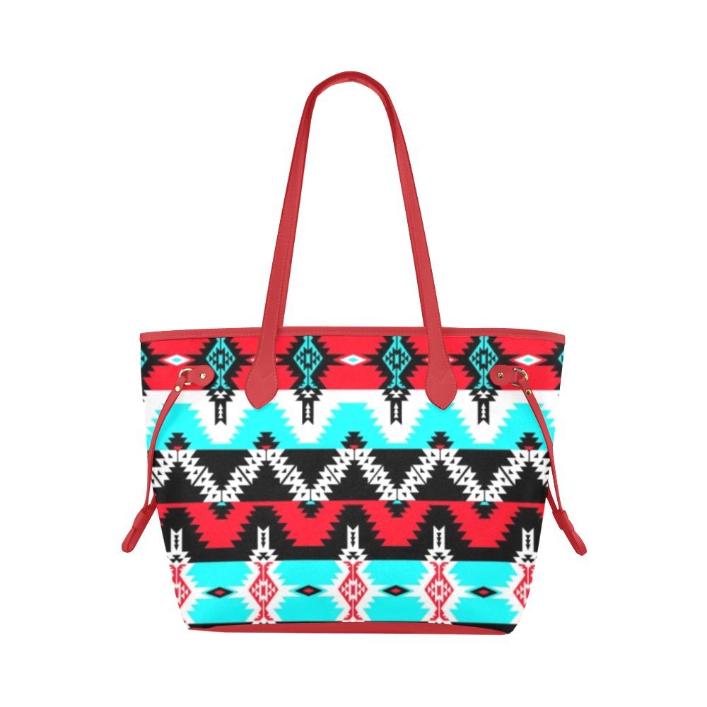 Two Spirit Dance Clover Canvas Tote Bag (Model 1661) Clover Canvas Tote Bag (1661) e-joyer