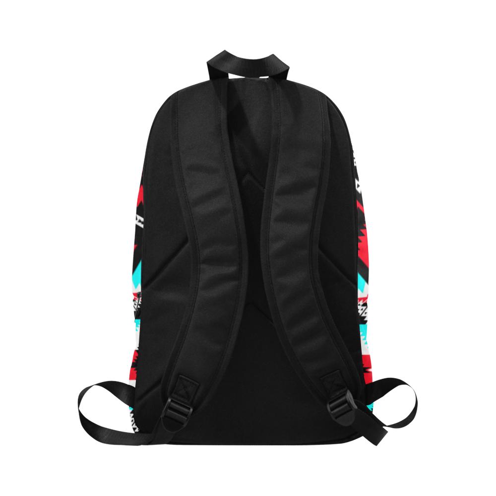 Two Spirit Dance Fabric Backpack for Adult (Model 1659) Casual Backpack for Adult (1659) e-joyer