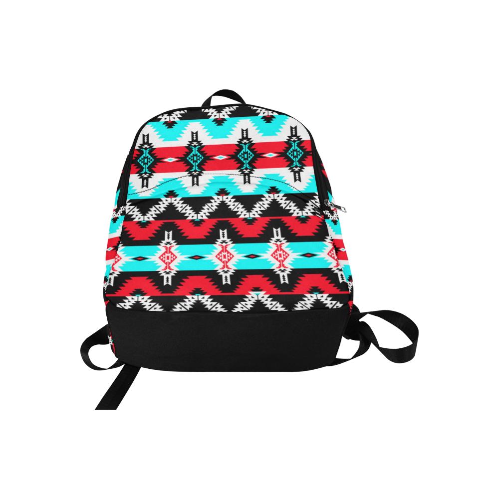 Two Spirit Dance Fabric Backpack for Adult (Model 1659) Casual Backpack for Adult (1659) e-joyer