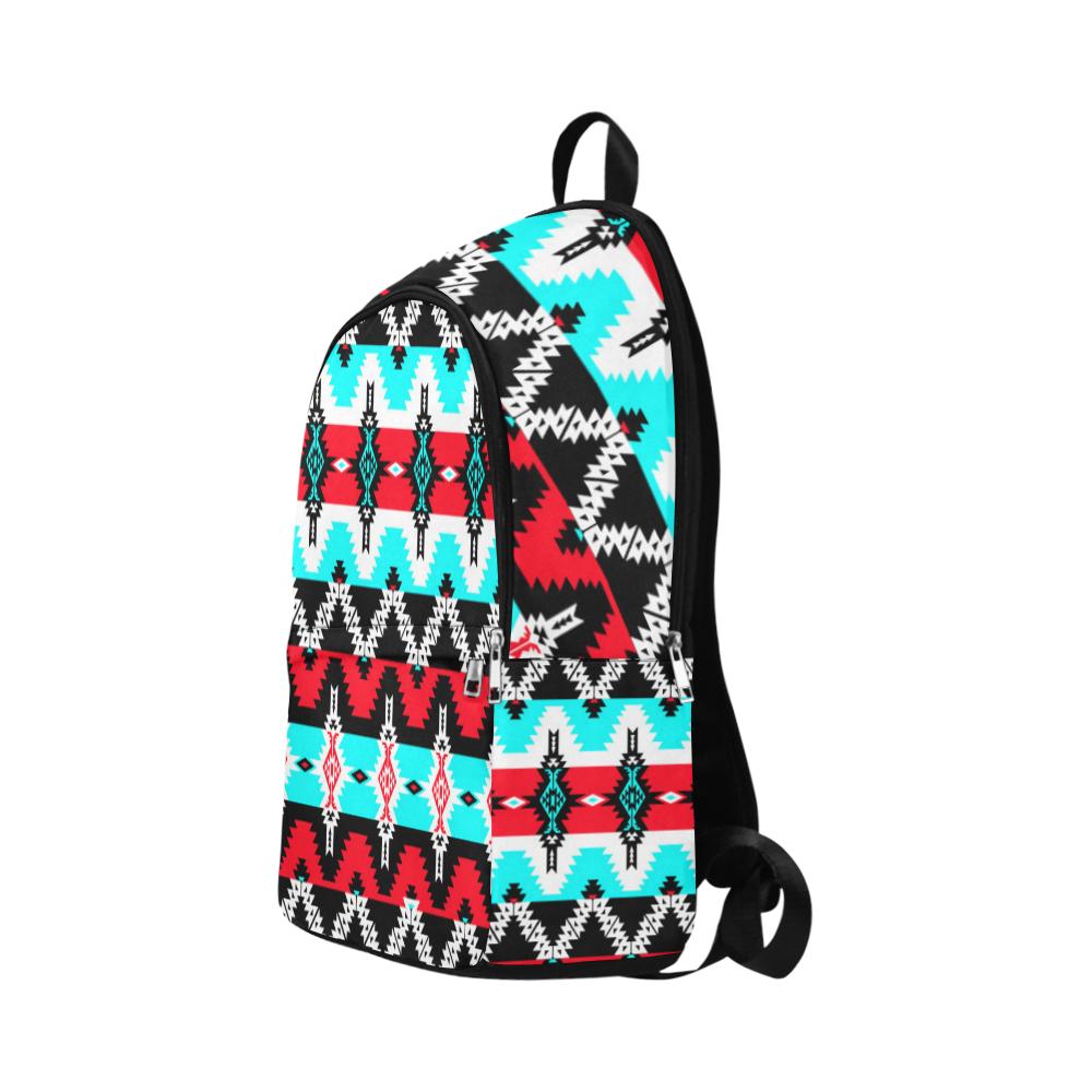 Two Spirit Dance Fabric Backpack for Adult (Model 1659) Casual Backpack for Adult (1659) e-joyer