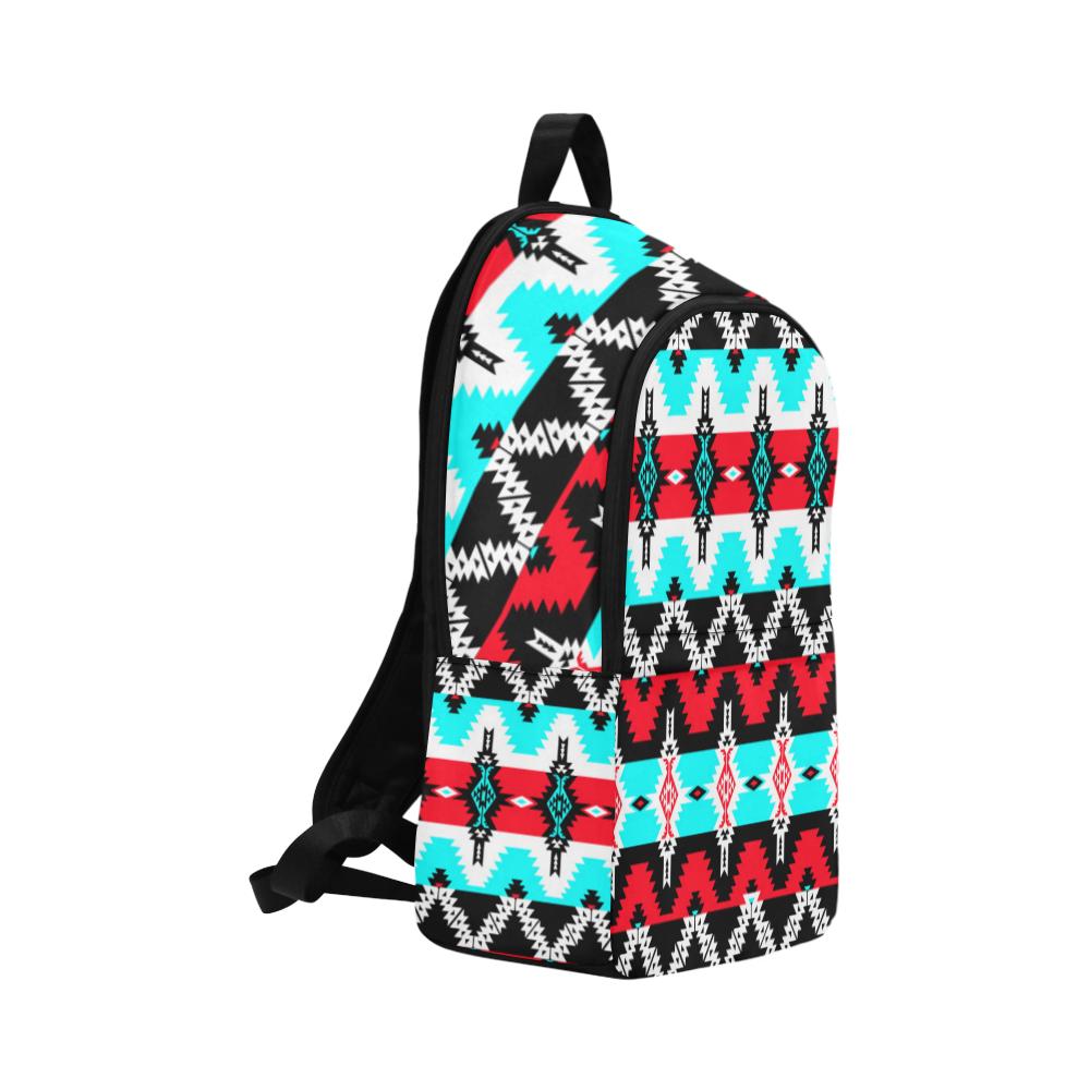 Two Spirit Dance Fabric Backpack for Adult (Model 1659) Casual Backpack for Adult (1659) e-joyer