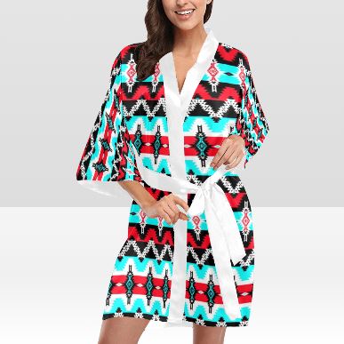 Two Spirit Dance Kimono Robe Artsadd