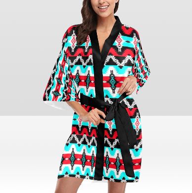 Two Spirit Dance Kimono Robe Artsadd