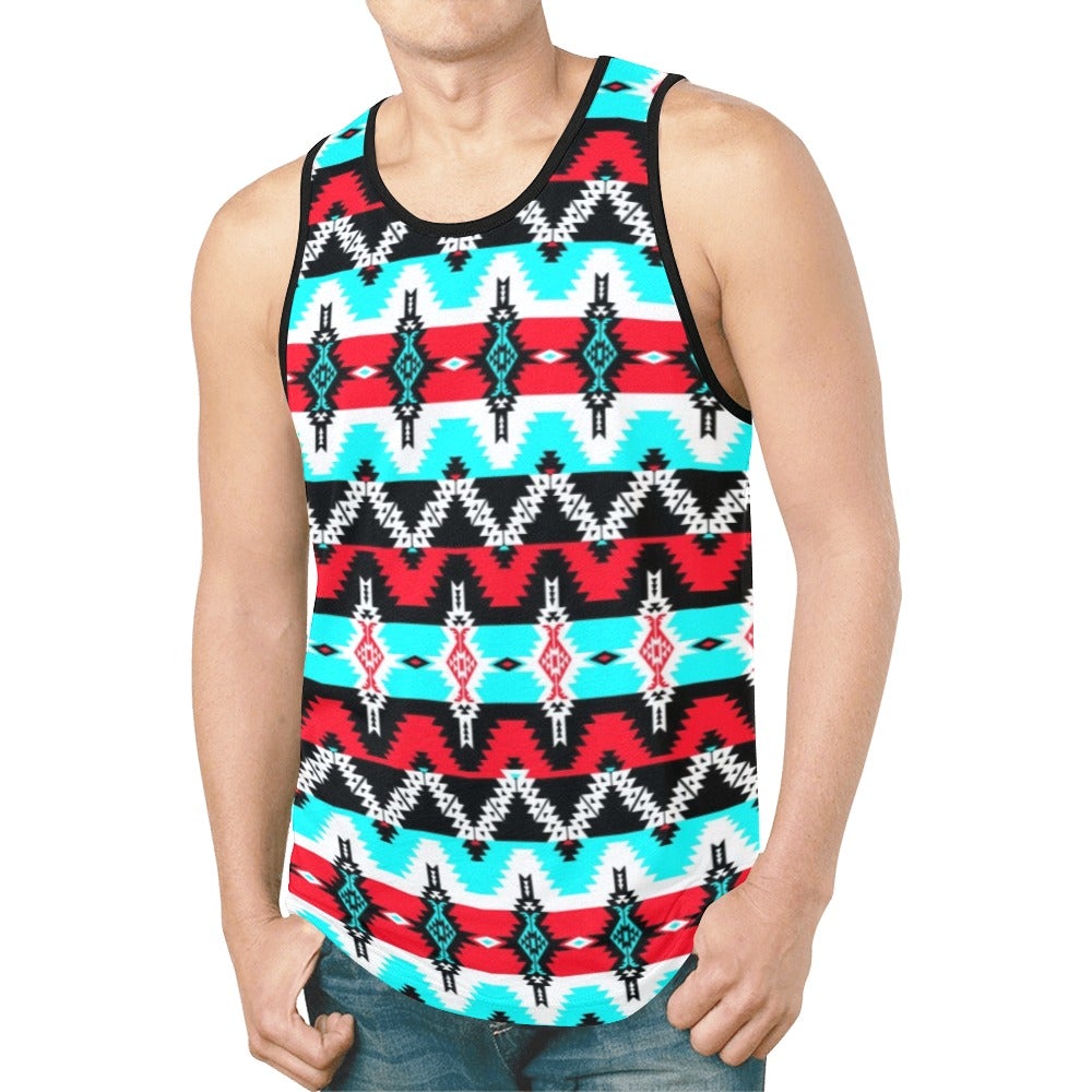 Two Spirit Dance New All Over Print Tank Top for Men (Model T46) New All Over Print Tank Top for Men (T46) e-joyer