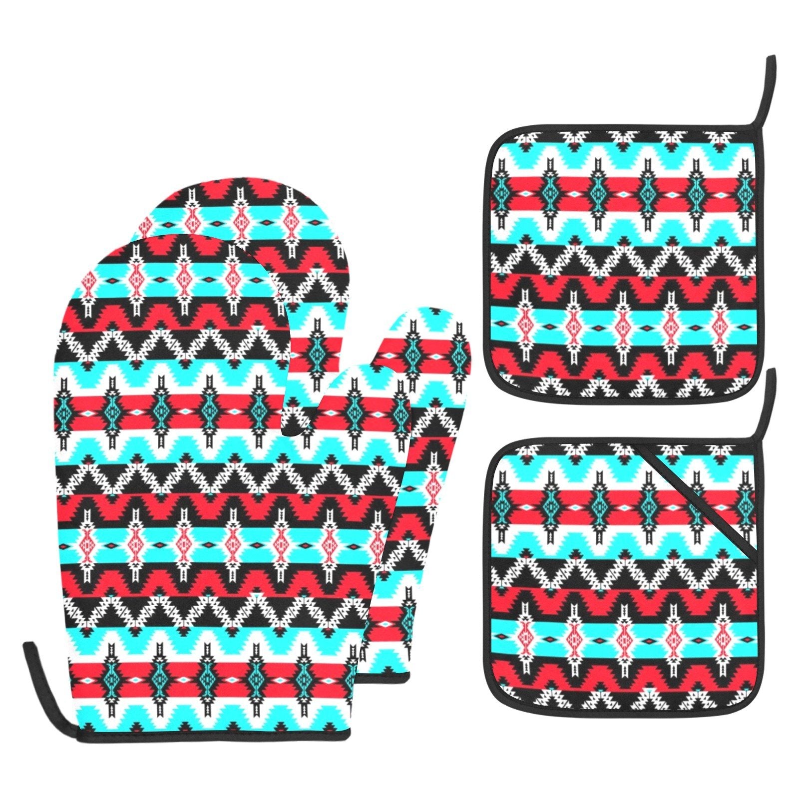 Two Spirit Dance Oven Mitt & Pot Holder Oven Mitt & Pot Holder e-joyer