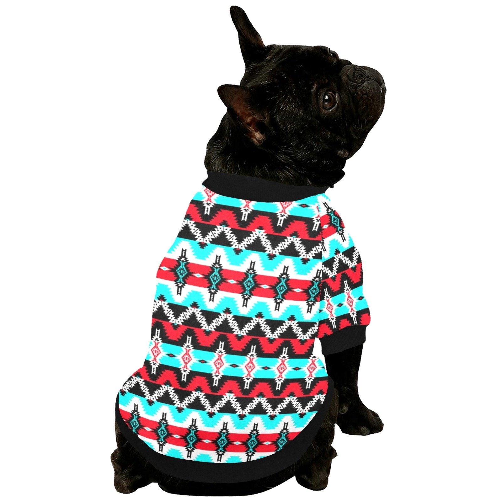 Two Spirit Dance Pet Dog Round Neck Shirt Pet Dog Round Neck Shirt e-joyer