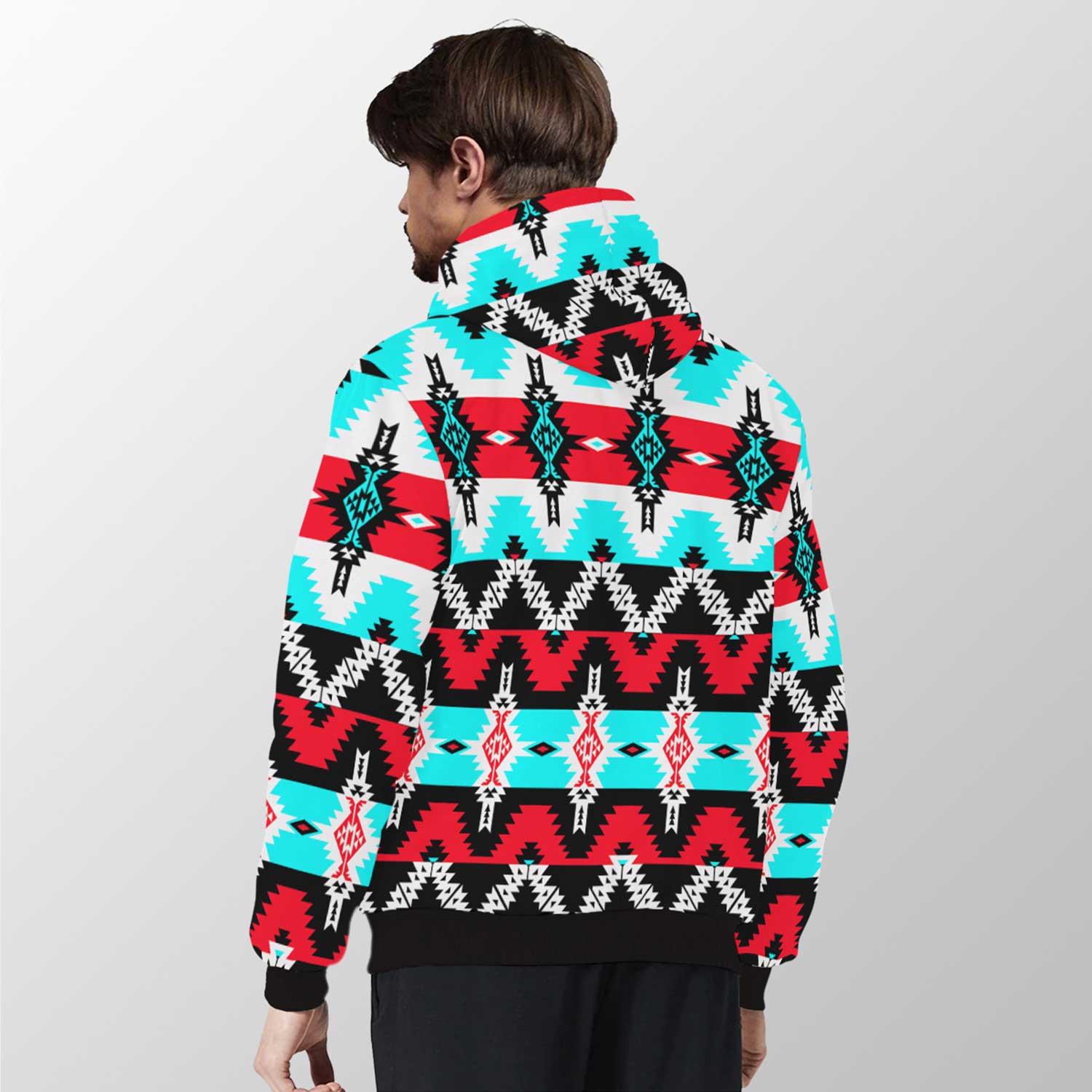 Two Spirit Dance Sherpa Hoodie 49 Dzine