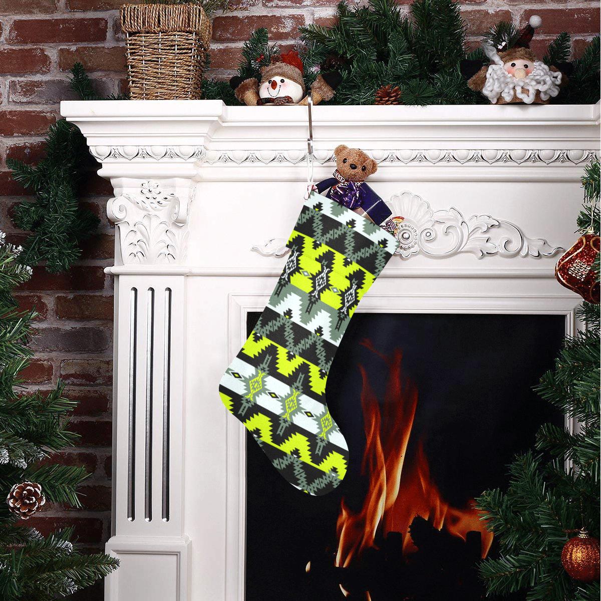 Two Spirit Medicine Christmas Stocking holiday stocking e-joyer