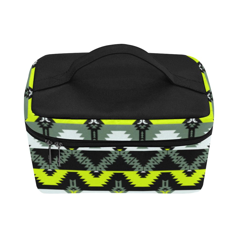 Two Spirit Medicine Cosmetic Bag/Large (Model 1658) Cosmetic Bag e-joyer