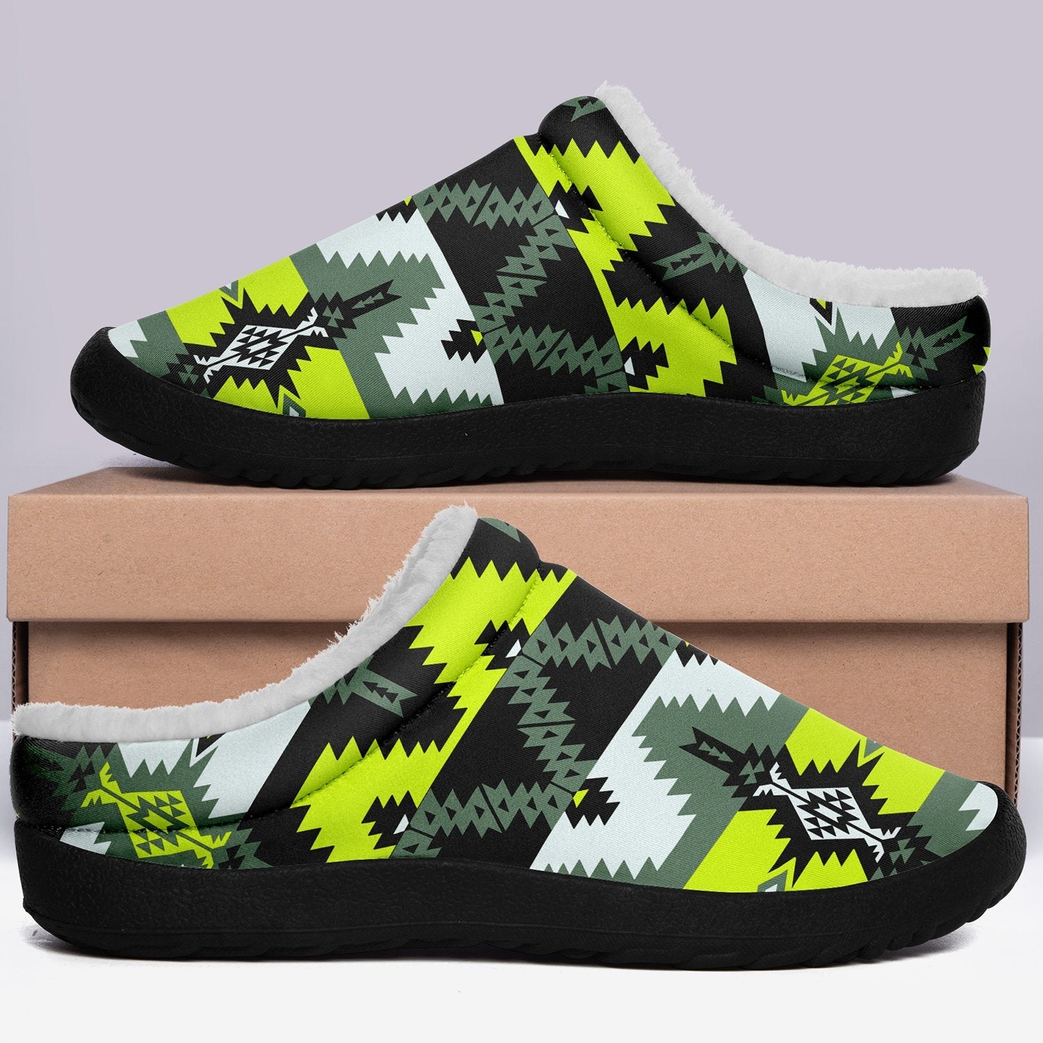 Two Spirit Medicine Ikinnii Indoor Slipper 49 Dzine