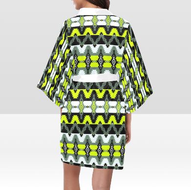 Two Spirit Medicine Kimono Robe Artsadd