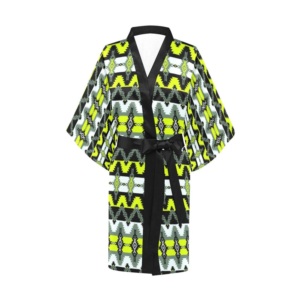 Two Spirit Medicine Kimono Robe Artsadd