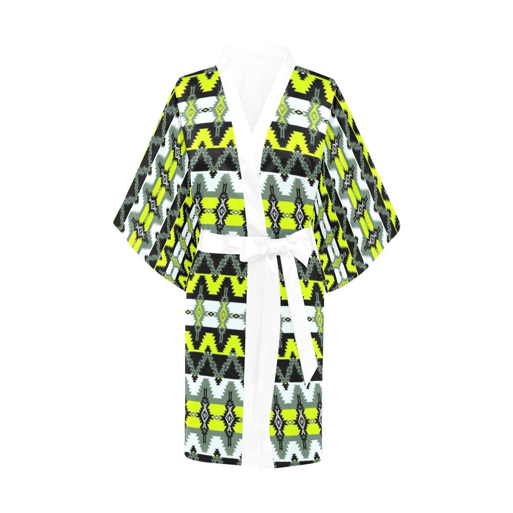 Two Spirit Medicine Kimono Robe Artsadd