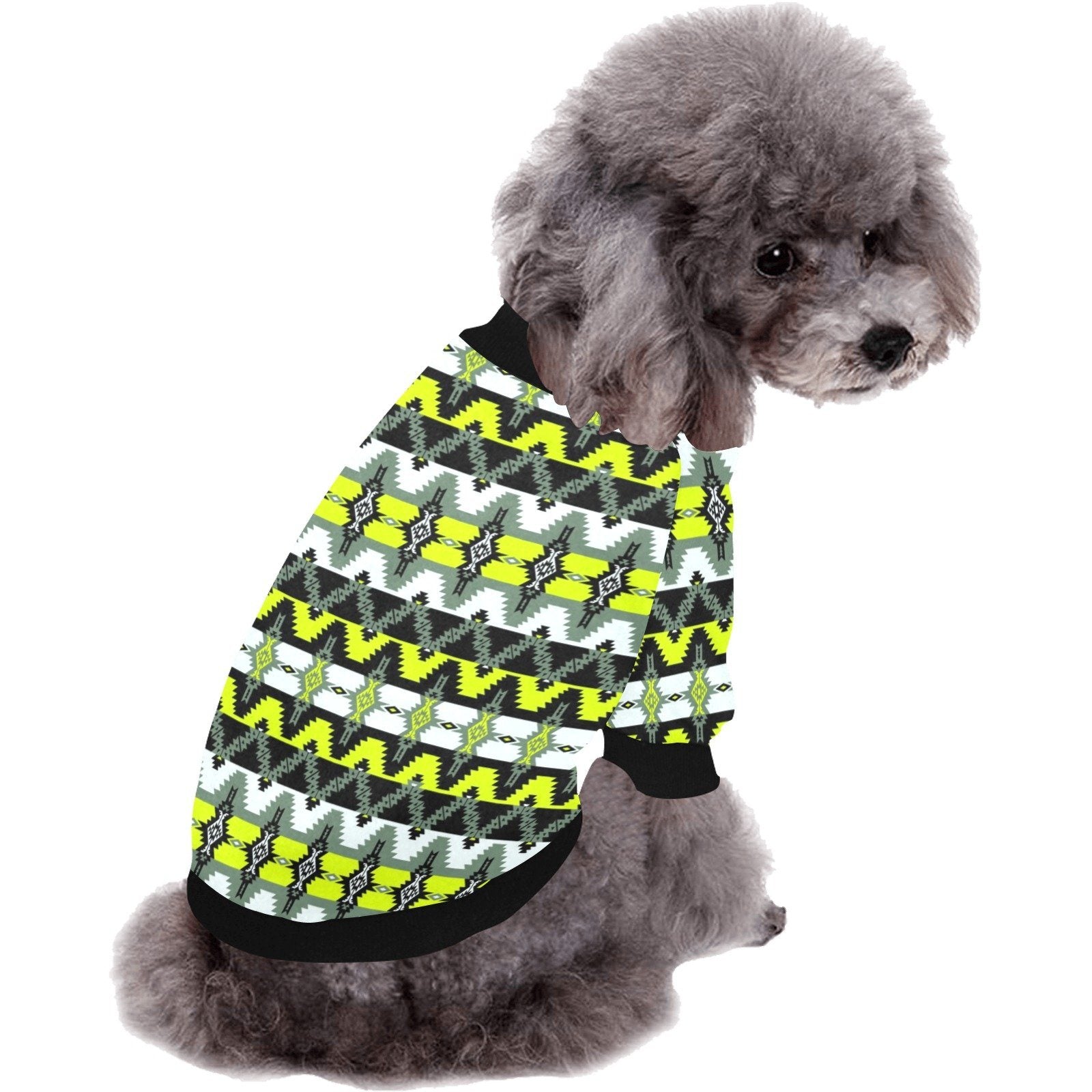 Two Spirit Medicine Pet Dog Round Neck Shirt Pet Dog Round Neck Shirt e-joyer